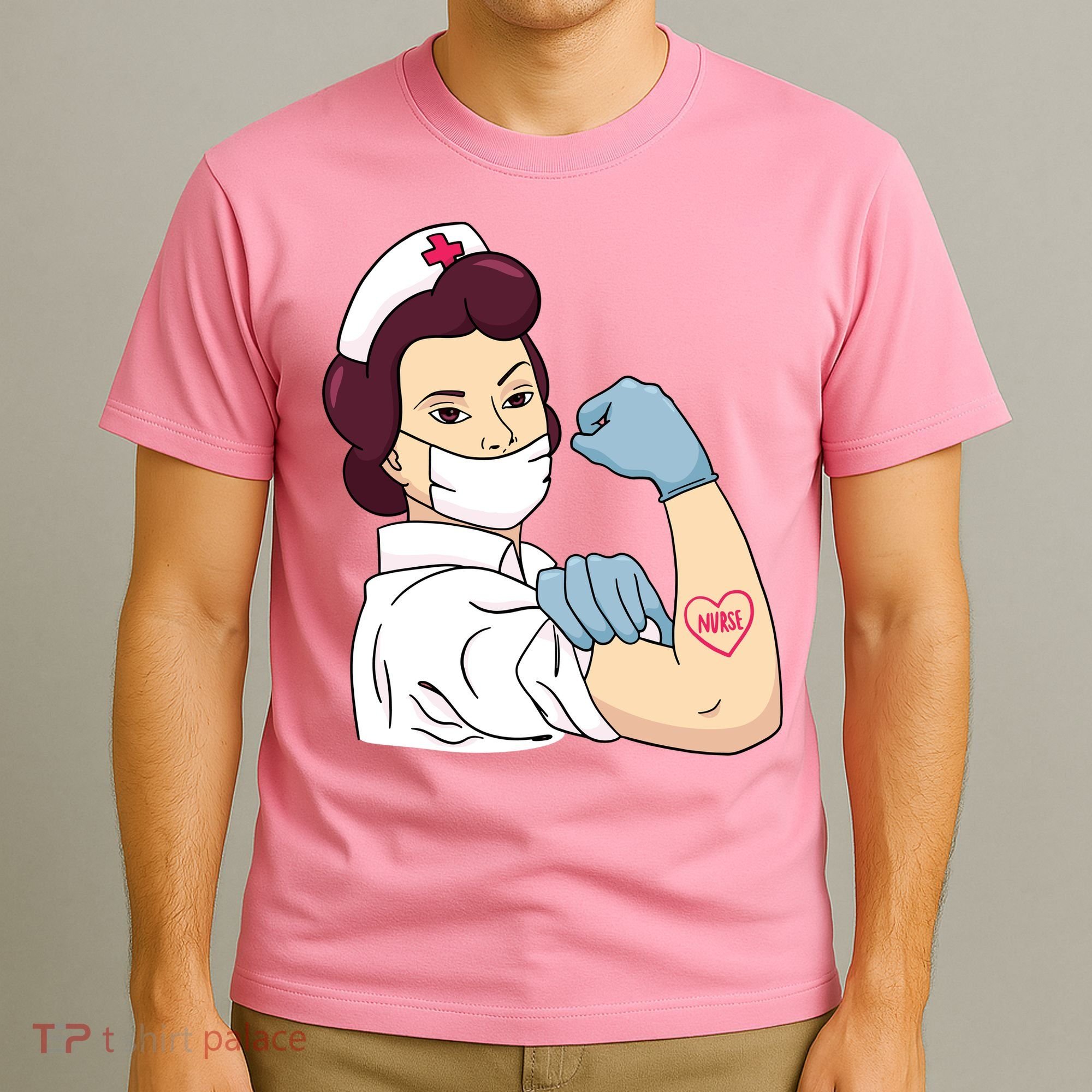 Strong Female Nurse T-Shirt