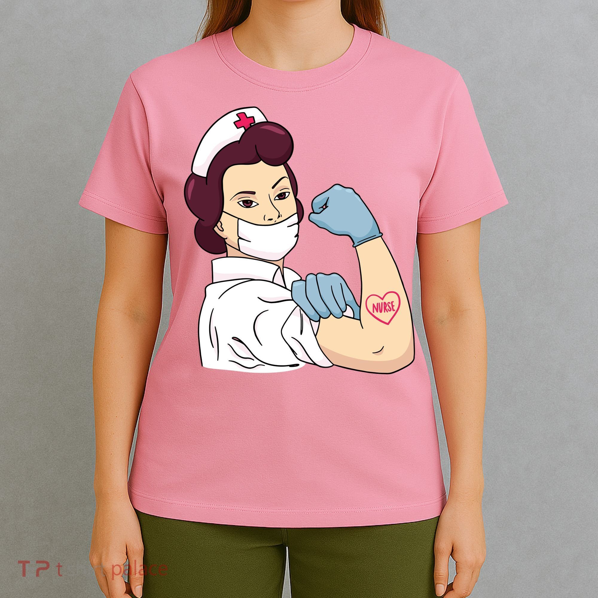 Strong Female Nurse T-Shirt