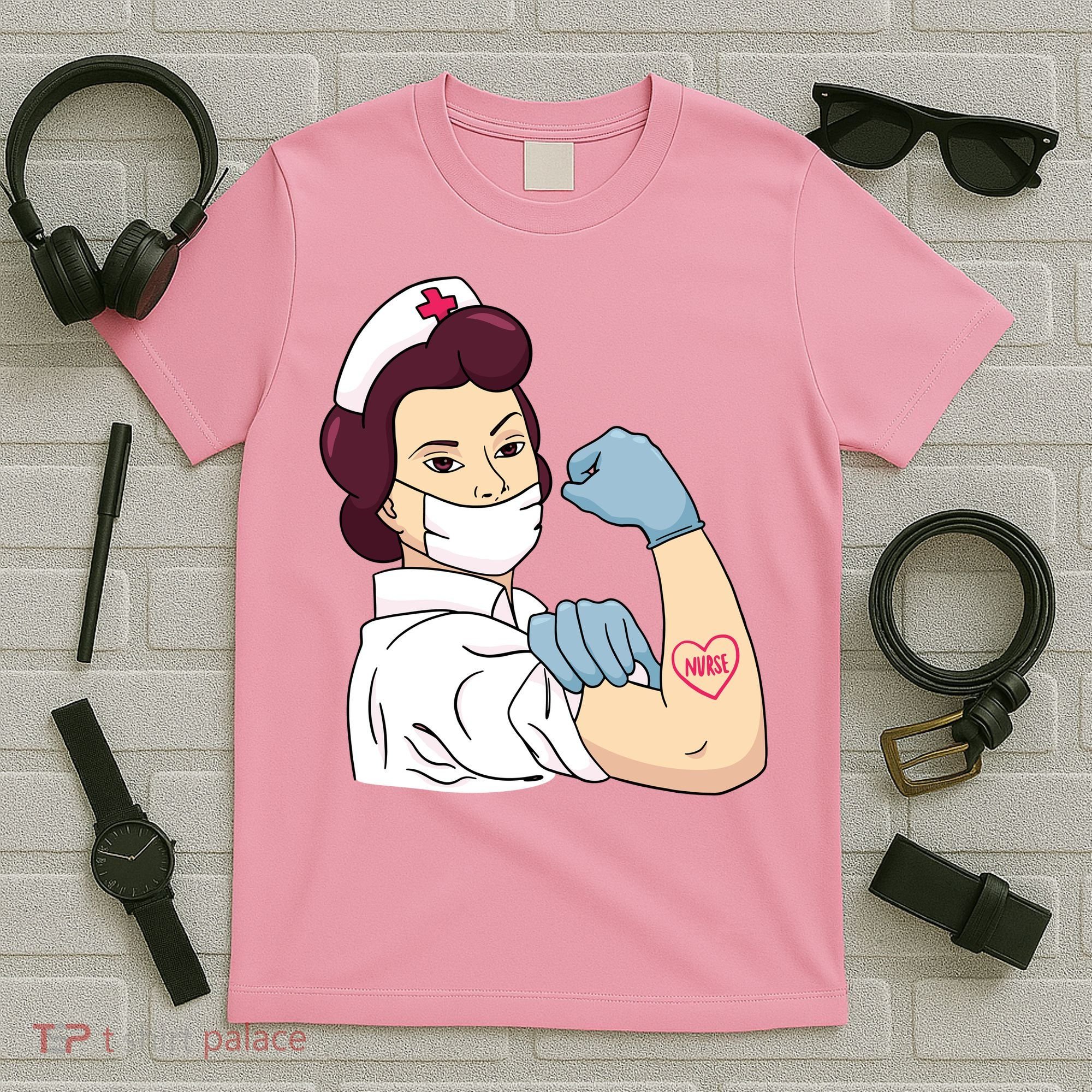 Strong Female Nurse T-Shirt