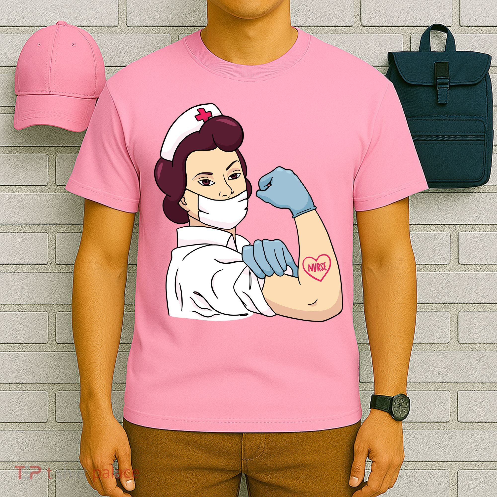 Strong Female Nurse T-Shirt