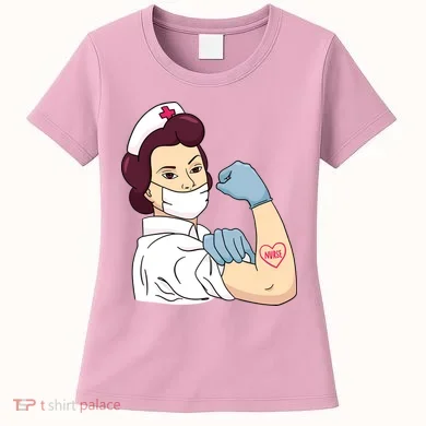 Strong Female Nurse Women's T-Shirt