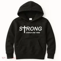 Strong Joshua One Nine Kids Hoodie thumb 0