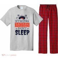 Strong Moms Don't Sleep Pajama Set thumb 0