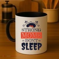 Strong Moms Don't Sleep Coffee Mug thumb 4