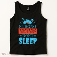 Strong Moms Don't Sleep Tank Top thumb 2