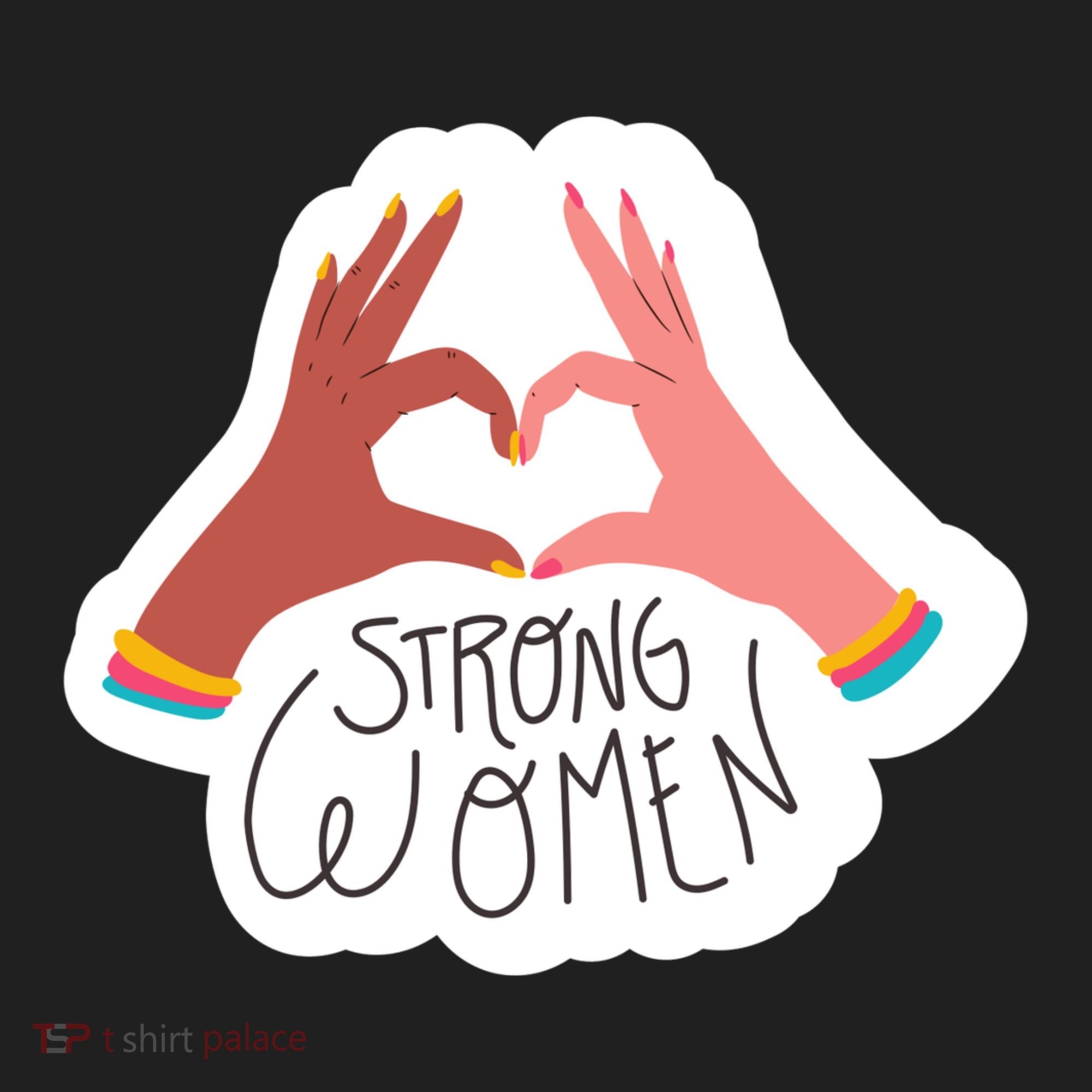 Strong Women Heart Women's Sweatshirt