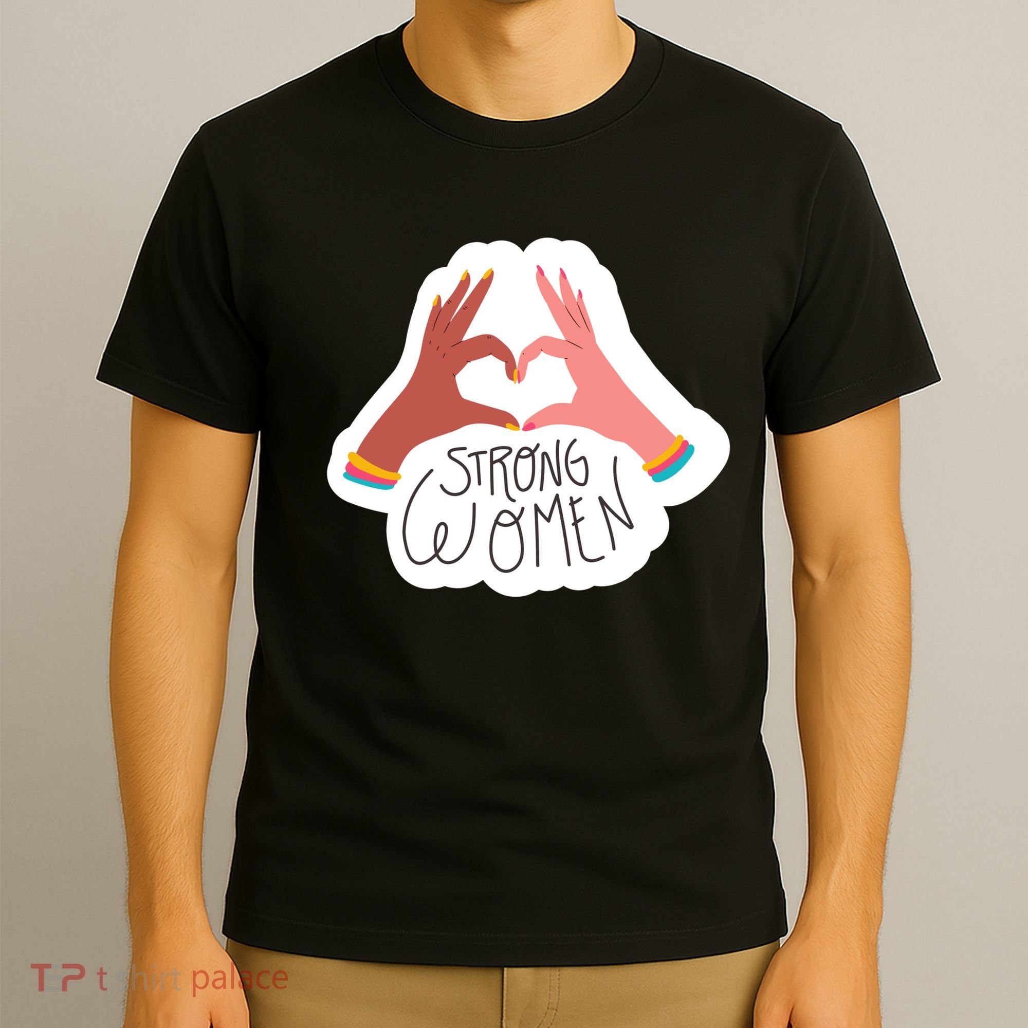 Strong Women Heart T-Shirt