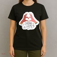 Strong Women Heart T-Shirt thumb 4