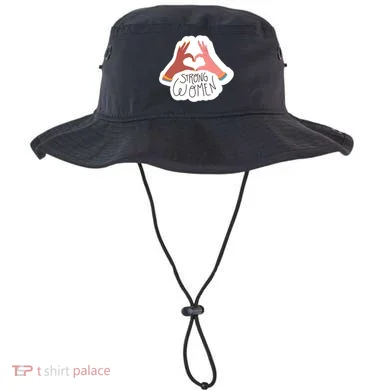 Strong Women Heart Bucket Hat