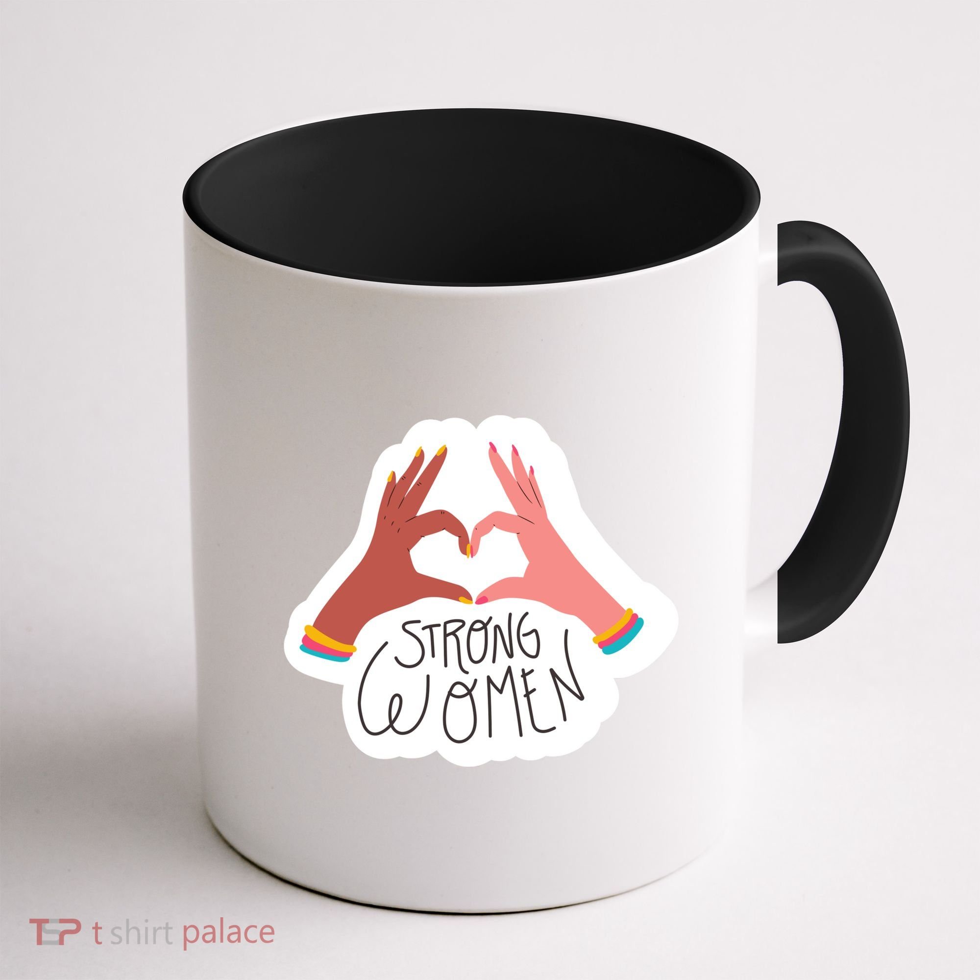 Strong Women Heart Coffee Mug