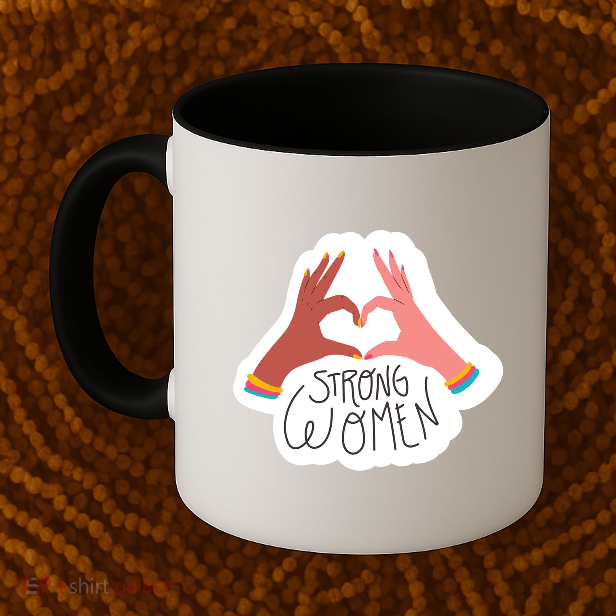 Strong Women Heart Coffee Mug
