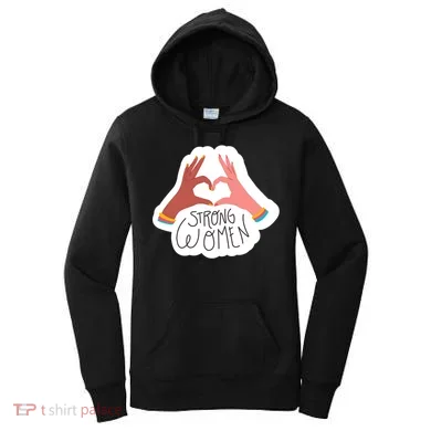 Strong Women Heart Women's Hoodie