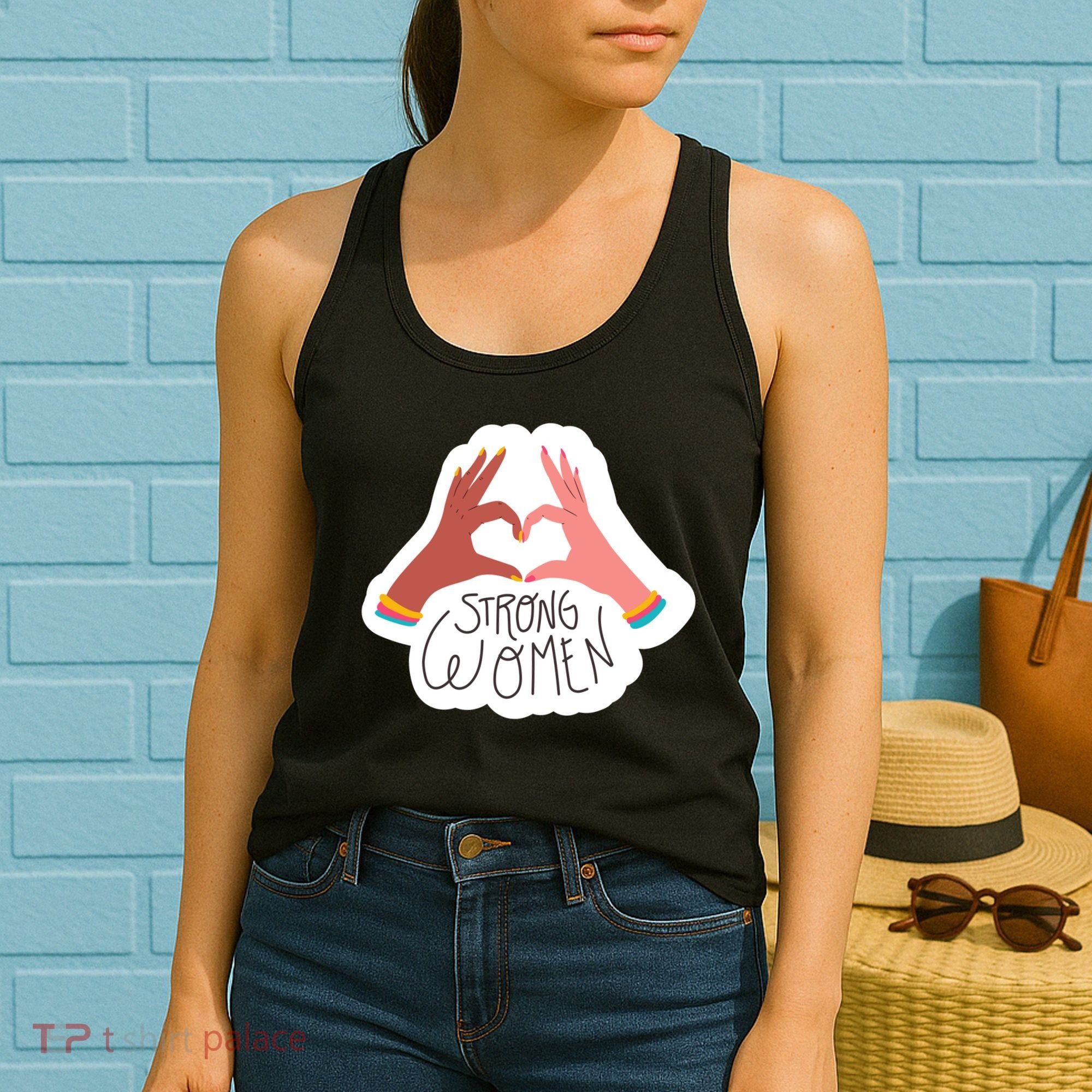Strong Women Heart Women's Tank Top