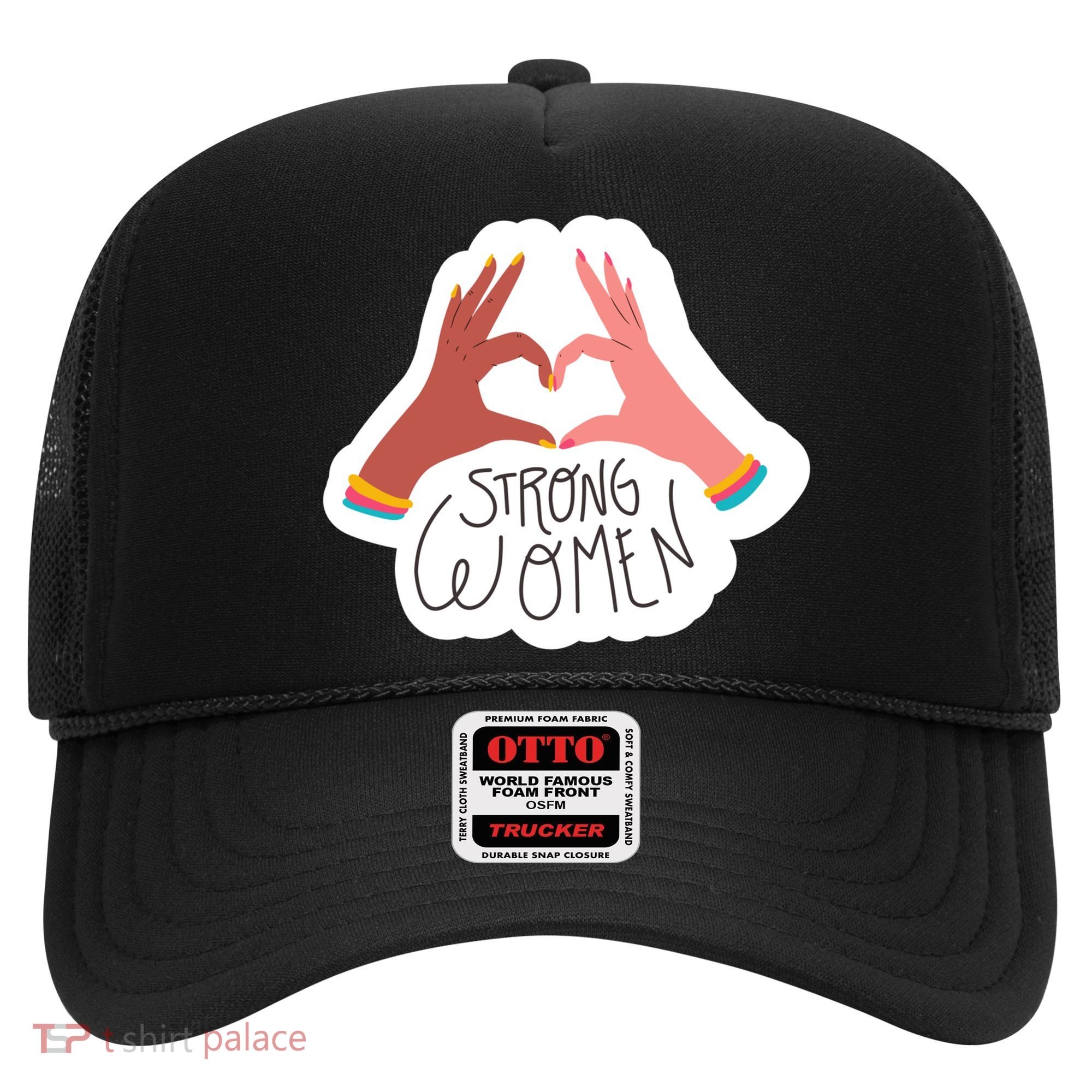 Strong Women Heart Hat