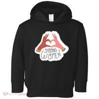 Strong Women Heart Toddler Hoodie thumb 0