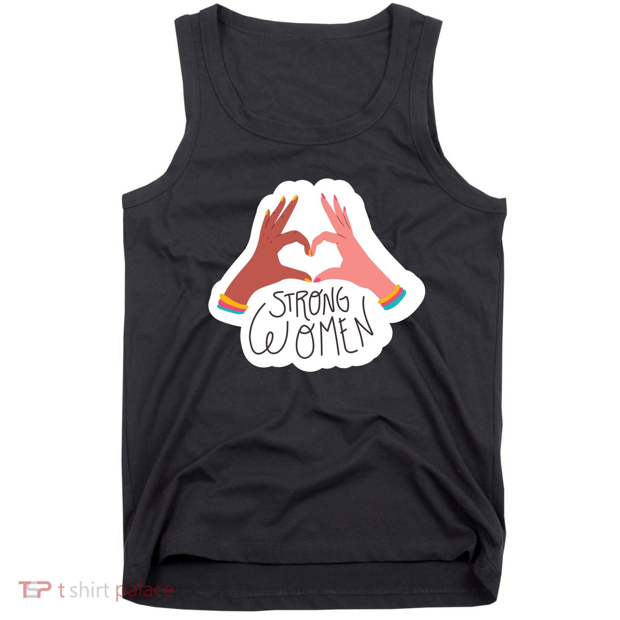 Strong Women Heart Tank Top