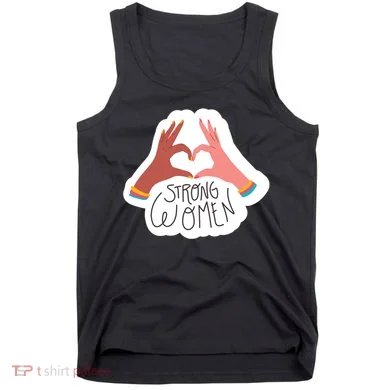Strong Women Heart Tank Top