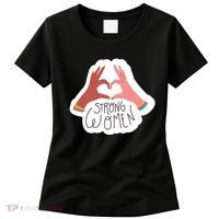 Strong Women Heart Women's T-Shirt thumb 0