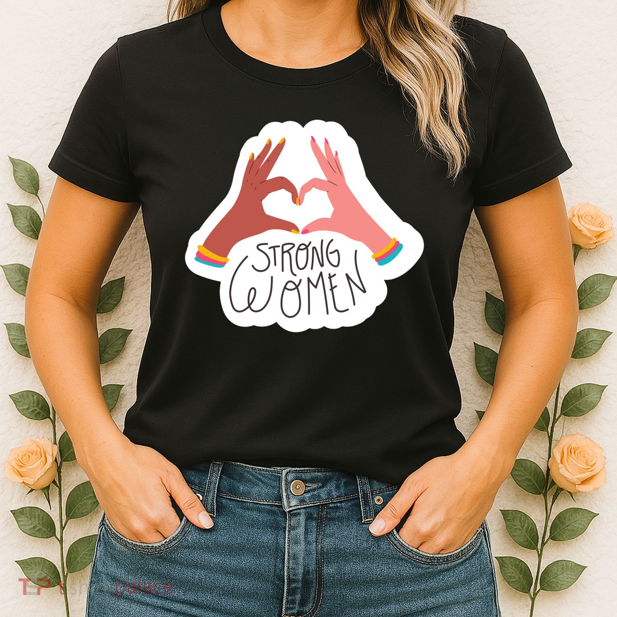 Strong Women Heart Women's T-Shirt