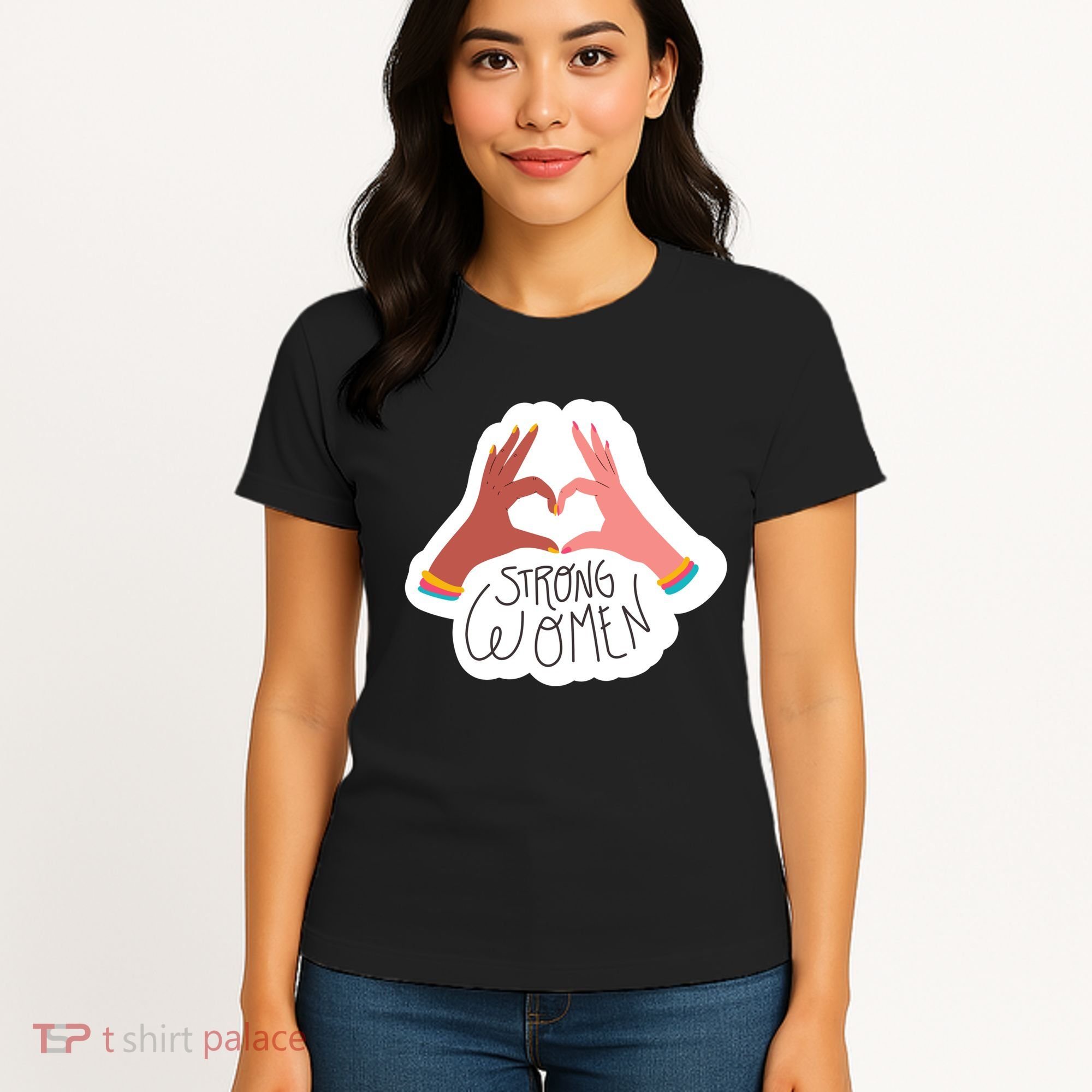 Strong Women Heart Women's T-Shirt