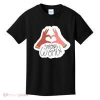 Strong Women Heart Kids T-Shirt thumb 0