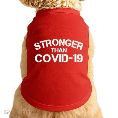 Stronger Than Covid 19 Doggie Tank