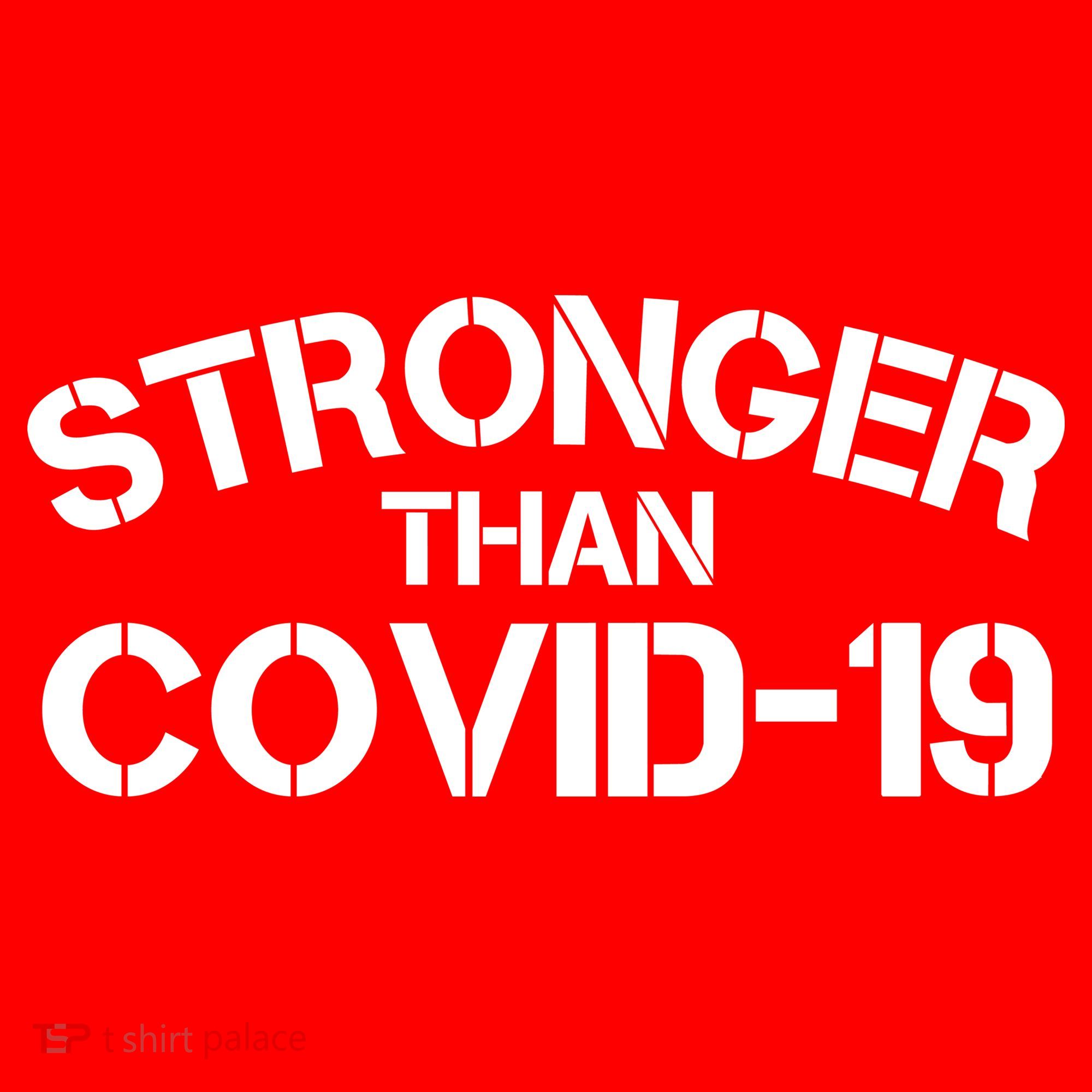 Stronger Than Covid 19 Apron