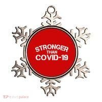 Stronger Than Covid 19 Ornament thumb 0