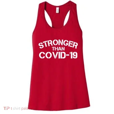 Stronger Than Covid 19 Women's Tank Top