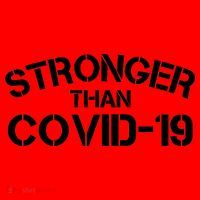 Stronger Than Covid 19 Santa Hat thumb 1