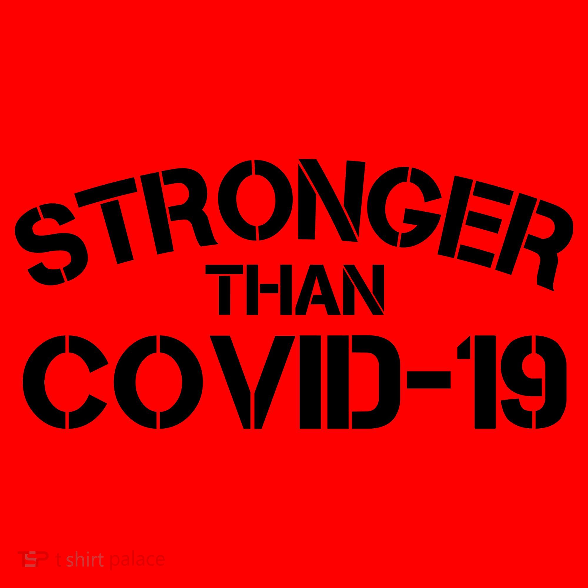 Stronger Than Covid 19 Santa Hat