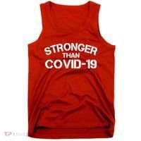 Stronger Than Covid 19 Tank Top thumb 0