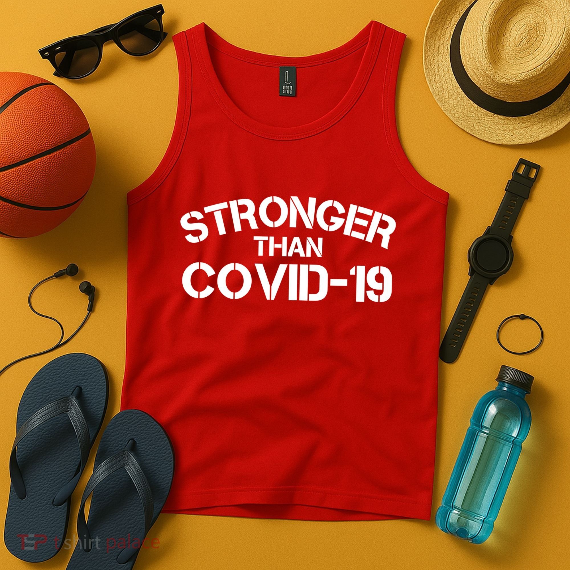 Stronger Than Covid 19 Tank Top