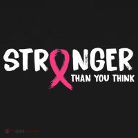 Stronger Than You Think Breast Cancer Ribbon  Apron thumb 3