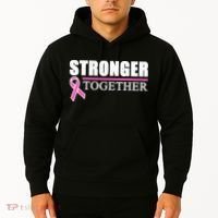 Stronger Together Breast Cancer Awareness Hoodie thumb 2