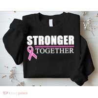 Stronger Together Breast Cancer Awareness Sweatshirt thumb 2