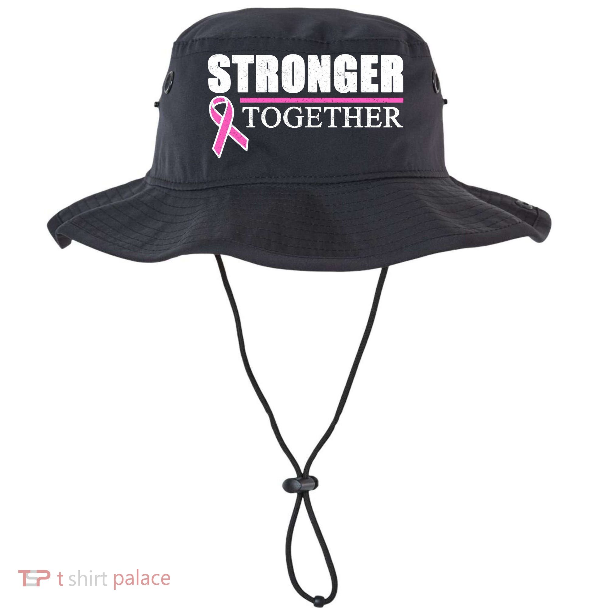 Stronger Together Breast Cancer Awareness Bucket Hat