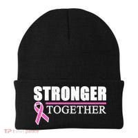 Stronger Together Breast Cancer Awareness Beanie thumb 0
