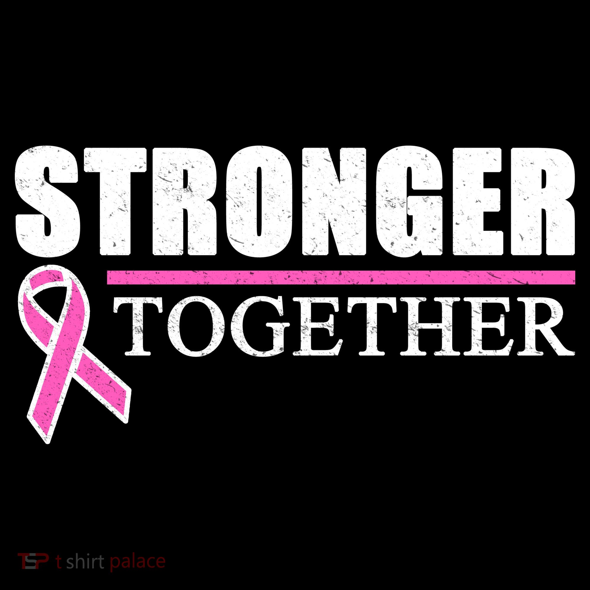 Stronger Together Breast Cancer Awareness Women's Hoodie