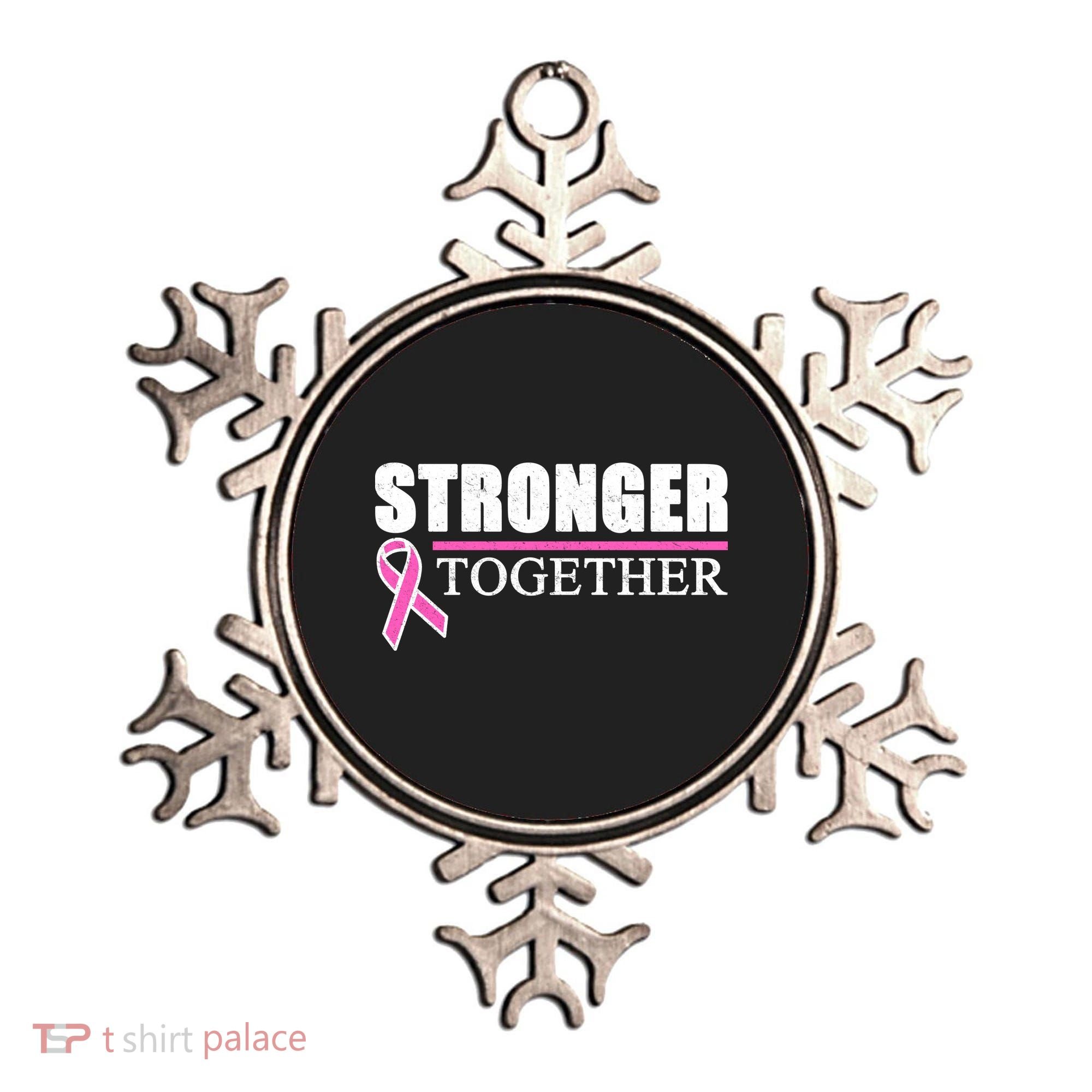 Stronger Together Breast Cancer Awareness Ornament
