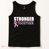 Stronger Together Breast Cancer Awareness Tank Top thumb 2