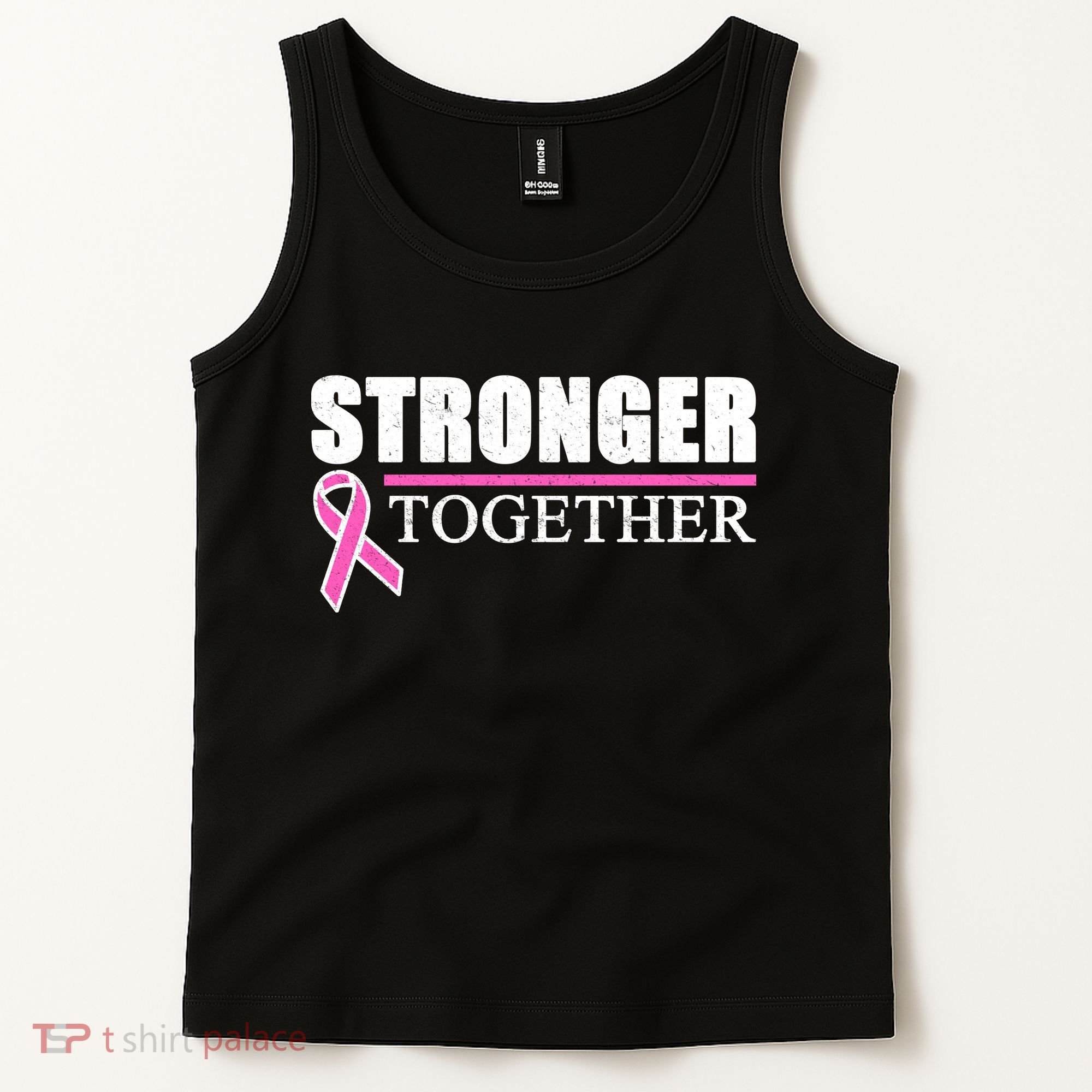 Stronger Together Breast Cancer Awareness Tank Top