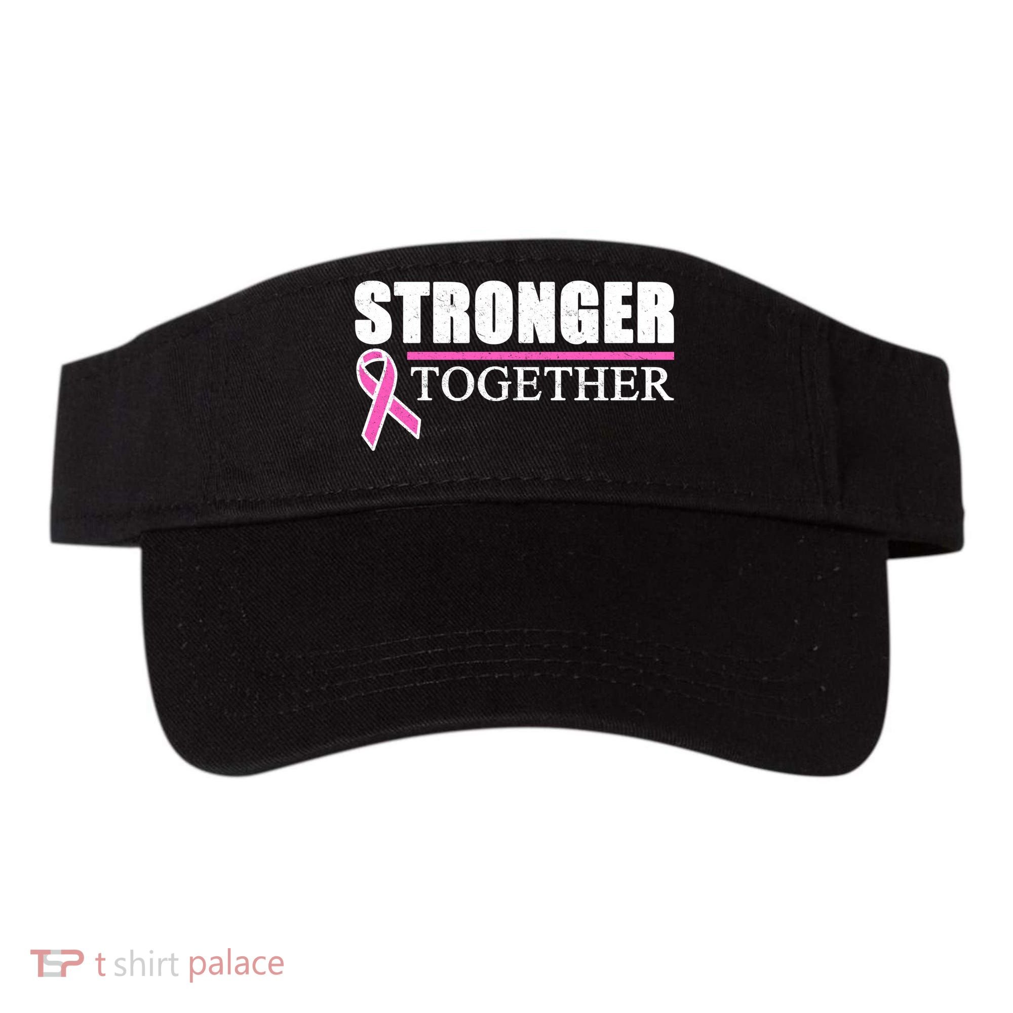 Stronger Together Breast Cancer Awareness Visor