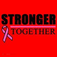 Stronger Together Breast Cancer Awareness Santa Hat thumb 1