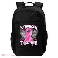 Stronger Together Support Breast Cancer Awareness  Backpack thumb 0
