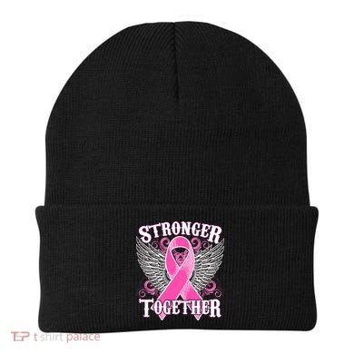 Stronger Together Support Breast Cancer Awareness  Beanie