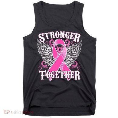 Stronger Together Support Breast Cancer Awareness  Tank Top