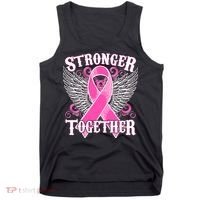 Stronger Together Support Breast Cancer Awareness  Tank Top thumb 0