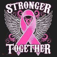 Stronger Together Support Breast Cancer Awareness  Golf Towel thumb 3