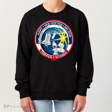 STS-41-C Mission Patch Space Shuttle Challenger Women's Sweatshirt